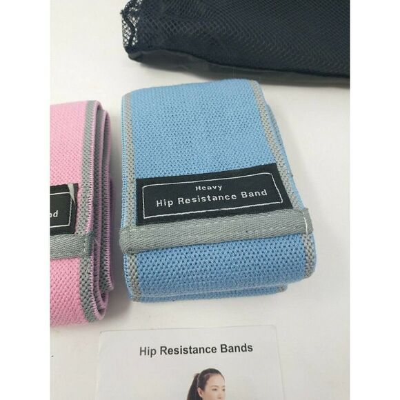 Hip resistance band Set Of 3 Light Heavy Medium - Picture 5 of 6